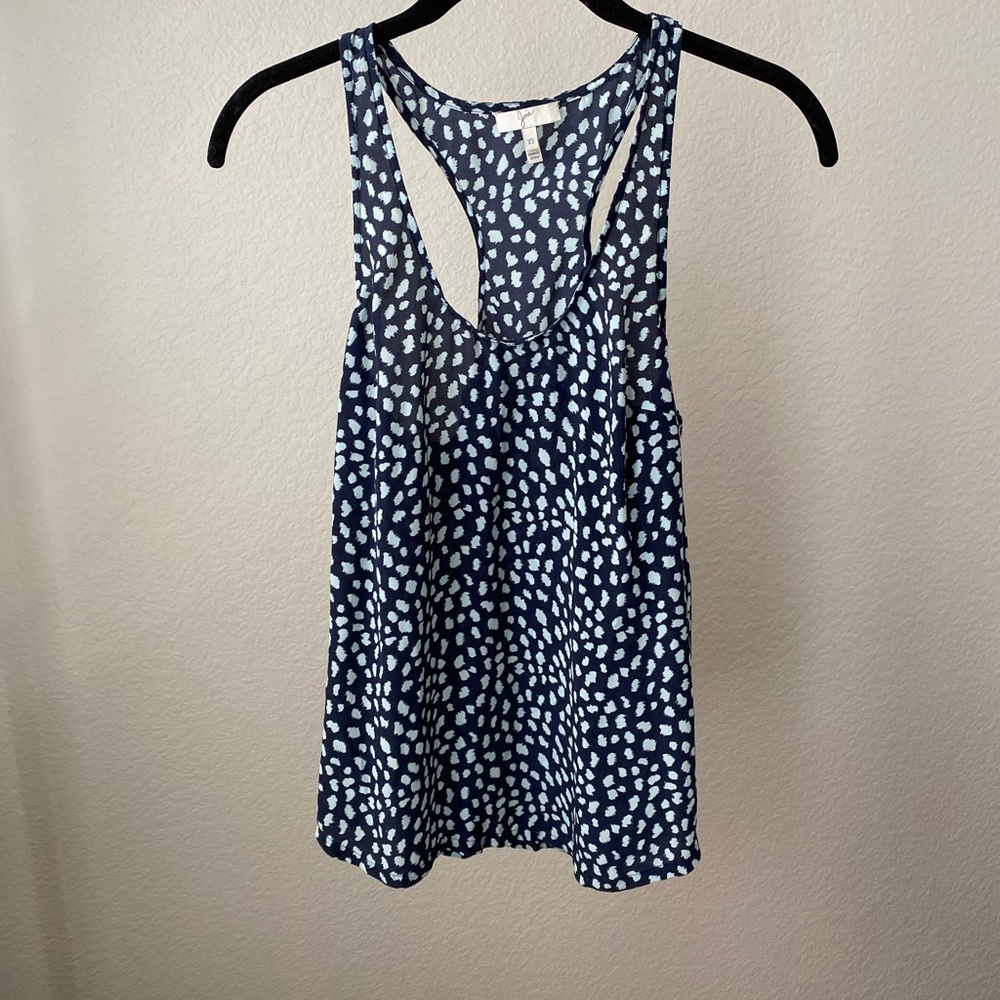 Joie Silk Polka Dot Halter Top  Tank Size XS